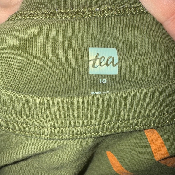 TEA Boys Elk Long Sleeve Shirt Size 10 - Picture 2 of 3